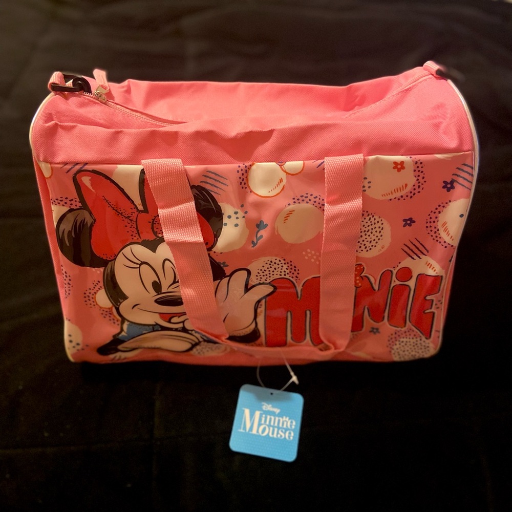Brand new toddler Minnie Mouse overnight travel bag
